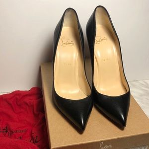 Black Pigalle Follies 100m Heels